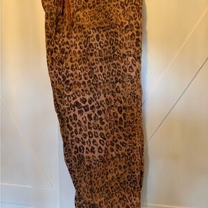 Anthropologie Animal Print Skirt